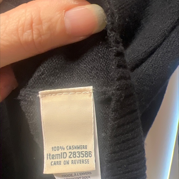 LL Bean cashmere sweater xl - Picture 3 of 4